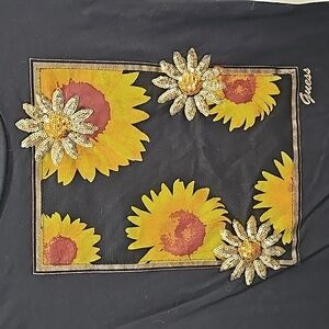 Guess sunflower mediumTshirt